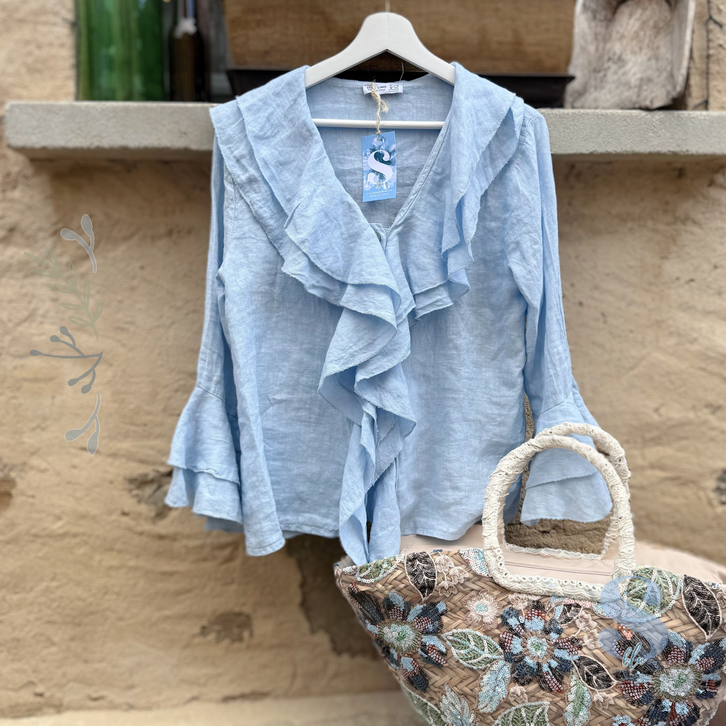 Camicia Giulia – Lino italiano, anima spagnola