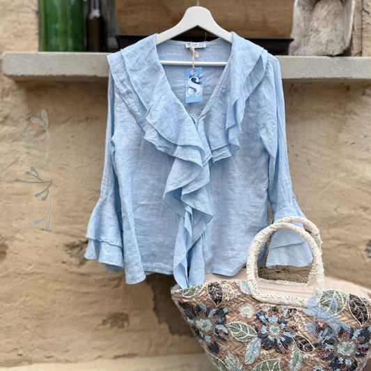 Camicia Giulia – Lino italiano, anima spagnola